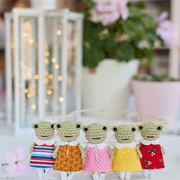 A Set of 5 Miniature Dresses (3 options)
