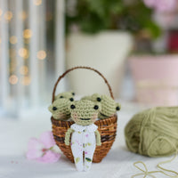 Miniature Frog Doll 6-7cm