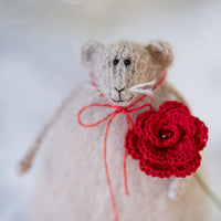 Mr Rat with Rose