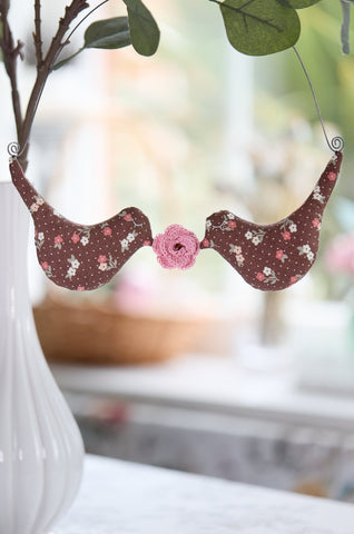 Floral Birds Hanging