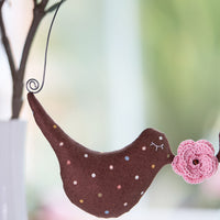 Polka Dot Birds Hanging