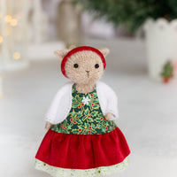 Christmas Cat Doll