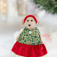 Christmas Dog Doll (NEW)