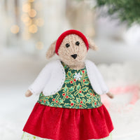 Christmas Dog Doll (NEW)
