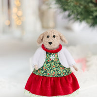 Christmas Dog Doll (NEW)
