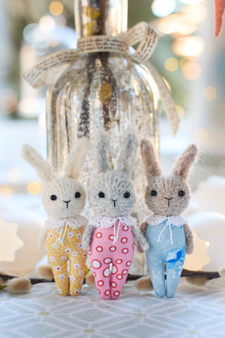 Set of 3 Easter Bunnies