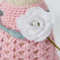 June, knitted frog