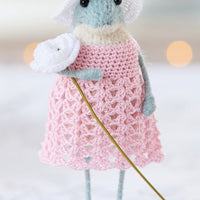 June, knitted frog