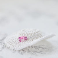 June, knitted frog