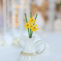 Yellow Daffodils Bunch of 3