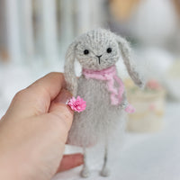 Mini Bunny in Grey
