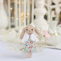 Mini Bunny Doll in Blue