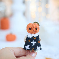 Miniature Pumpkin Doll