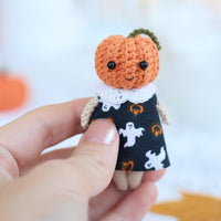 Miniature Pumpkin Doll
