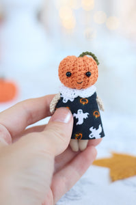 Miniature Pumpkin Doll