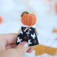 Miniature Pumpkin Doll