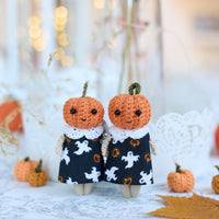 Miniature Pumpkin Doll