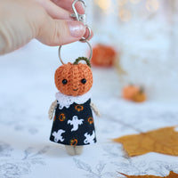 Miniature Pumpkin Doll