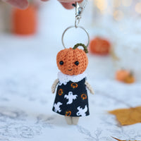 Miniature Pumpkin Doll