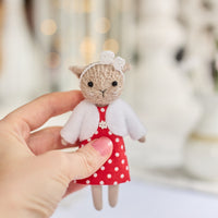 Mini Cat Doll