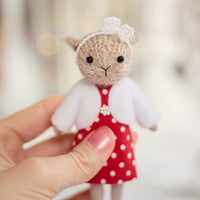 Mini Cat Doll