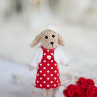 Mini Dog Doll