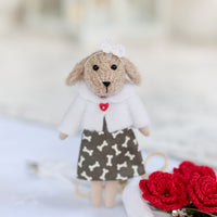 Mini Dog Doll