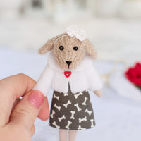 Mini Dog Doll