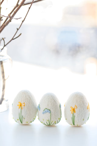 Set of 3 Easter Eggs