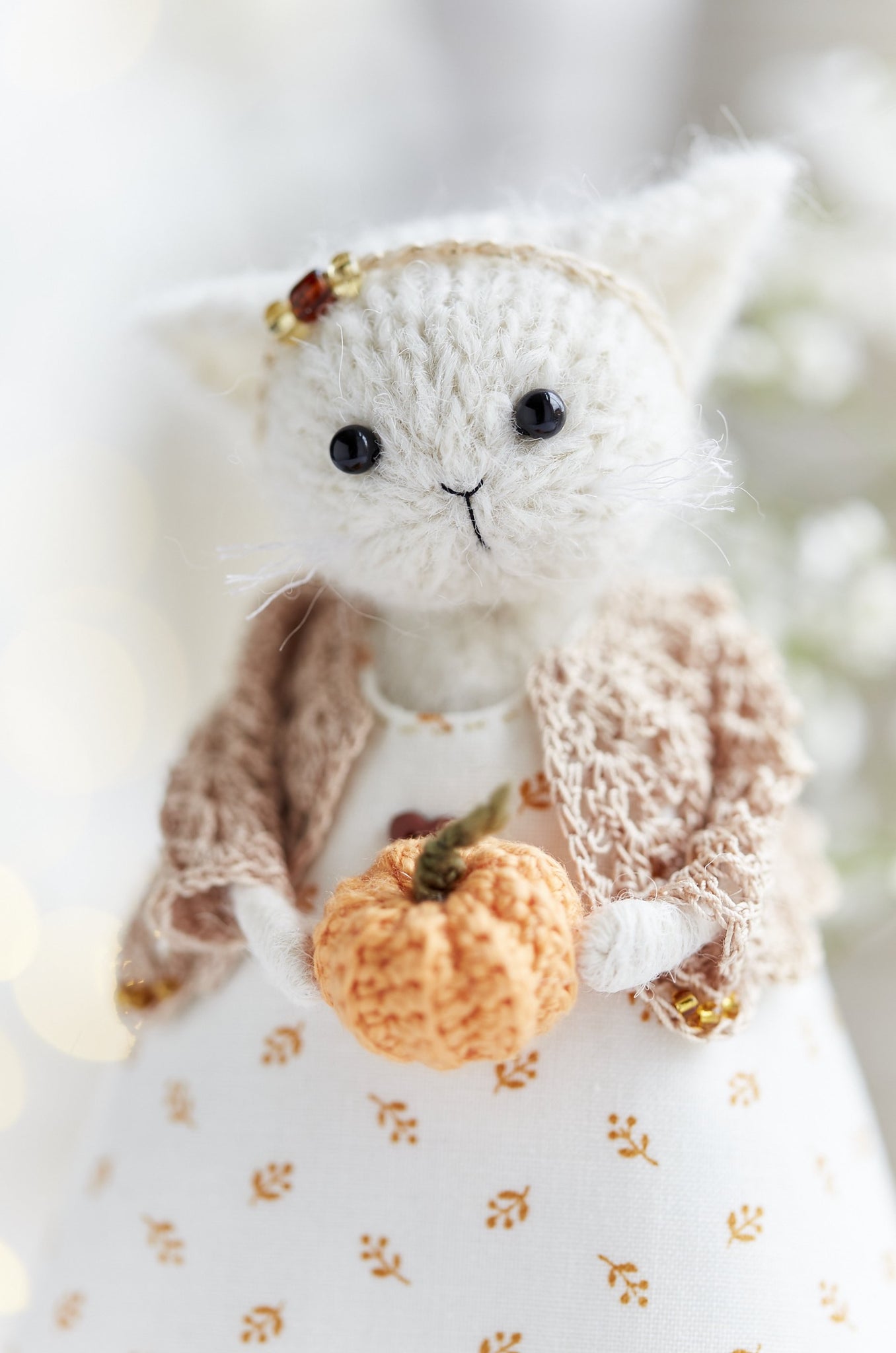 Cat Doll Autumn Home Decoration