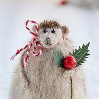 Hedgehog with Red Berry
