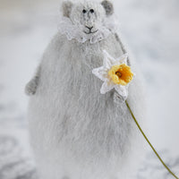 Mouse with a Daffodil