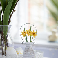 Yellow Daffodils Vase